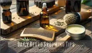 daily beard grooming tips
