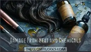 damage from heat and chemicals