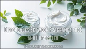 differences between fragrance free and unscented