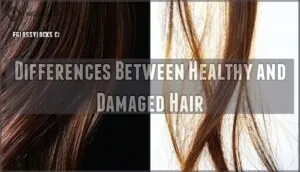 differences between healthy and damaged hair differences between healthy and damaged hair