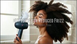 diffusing for reduced frizz
