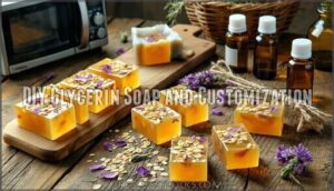 diy glycerin soap and customization