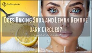 does baking soda and lemon remove dark circles does baking soda and lemon remove dark circles
