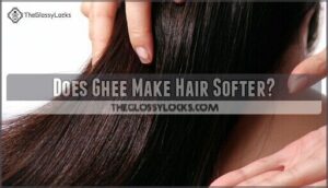 does ghee make hair softer