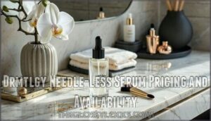 drmtlgy needle-less serum pricing and availability