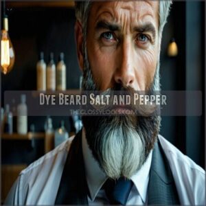 dye beard salt and pepper
