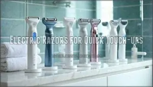 electric razors for quick touch-ups