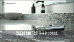 electric trimmer usage