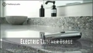 electric trimmer usage