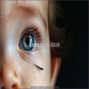 embedded hair