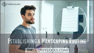 establishing a manscaping routine