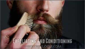exfoliating and conditioning