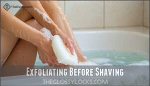 exfoliating before shaving exfoliating before shaving