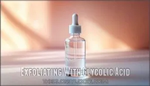 exfoliating with glycolic acid