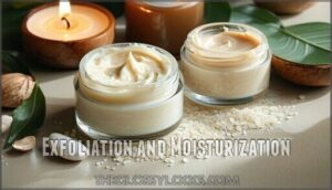 exfoliation and moisturization