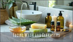 facial wash and cleansers