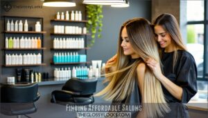 finding affordable salons