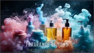 fragrance options