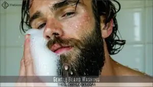gentle beard washing