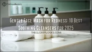 gentle face wash for redness