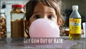 get gum out of hair