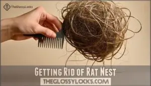 getting rid of rat nest