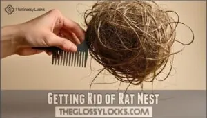 getting rid of rat nest getting rid of rat nest