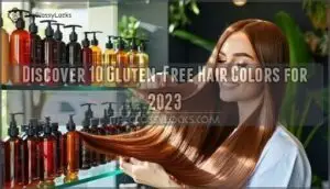 gluten free hair colors