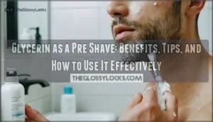 glycerin as a pre shave