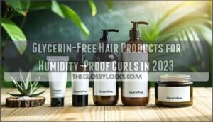 glycerin free hair products