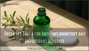 green tea toner for anti-inflammatory and antioxidant benefits