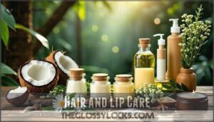hair and lip care