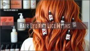 hair dye and lice myths