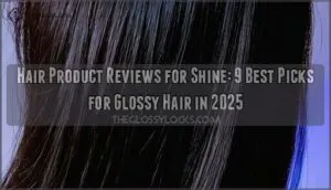 hair product reviews for shine