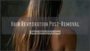hair rehydration post-removal
