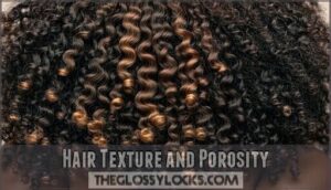 hair texture and porosity