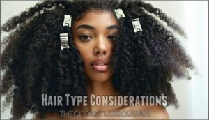 hair type considerations