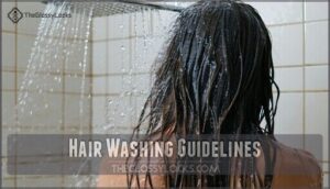 hair washing guidelines