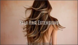 halo hair extensions