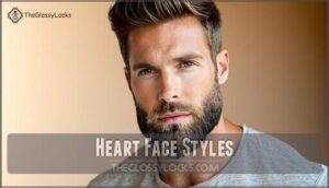 heart face styles