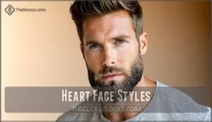 heart face styles