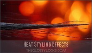 heat styling effects
