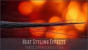 heat styling effects
