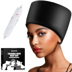Heated Electric Thermal Steamer Cap B09CKTQR7Q