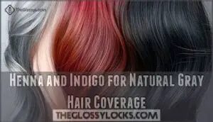 henna and indigo for natural gray hair coverage