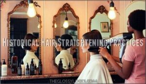 historical hair straightening practices