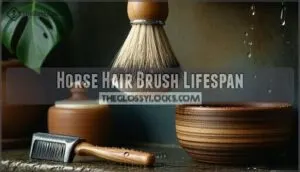 horse hair brush lifespan