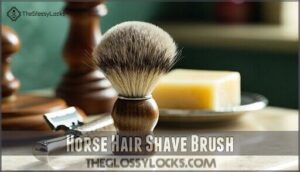 horse hair shave brush