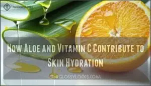 how aloe and vitamin c contribute to skin hydration