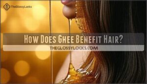how does ghee benefit hair